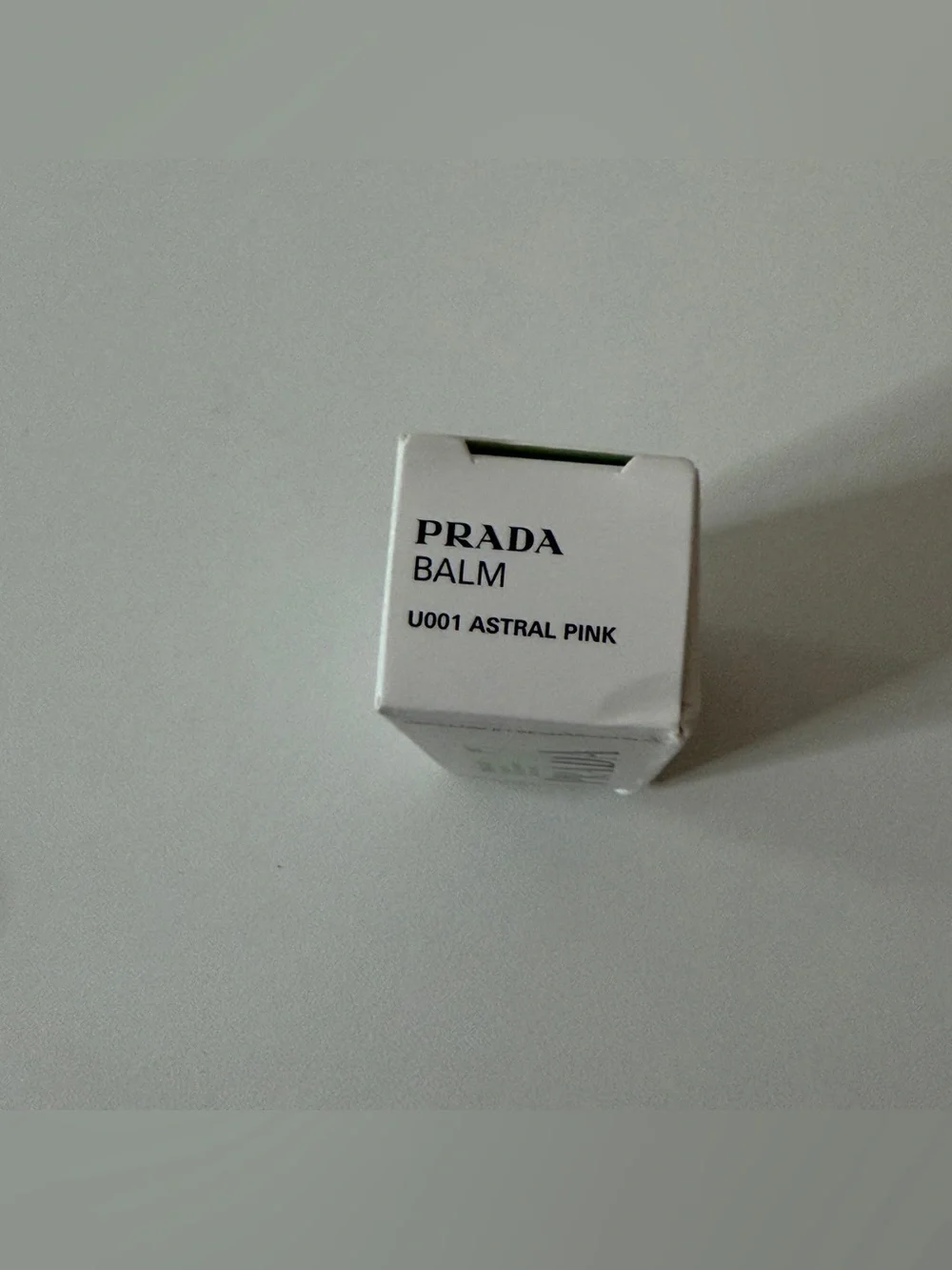 Prada Hydrating Lip Balm with Jojoba Oil (shade U001 astral pink)